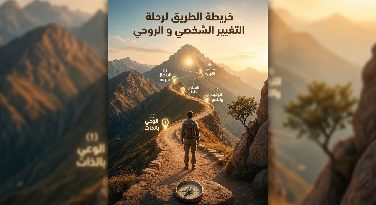 خريطة الطريق لرحلة التغيير الشخصي و الروحي